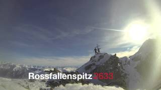 Skitour Rossfallenspitz 2633 [upl. by Nodnab]