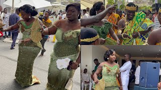 The Lovely Moment when Diana Hamilton Hit The Dancing Floor at Her Lil Brother’s Traditional Wedding [upl. by Lenes]