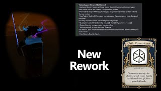 NEW Visionshaper Rework  Roblox Deepwoken [upl. by Adohr]