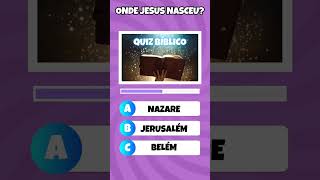 VOCÊ CONHECE A BÍBLIA DESAFIESE COM ESTE QUIZ BÍBLICO 📖✝️ [upl. by Toole353]