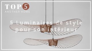 TOP5 2  5 LUMINAIRES DE STYLE POUR SON INTÉRIEUR [upl. by Kevyn486]