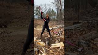 🪓Life Lessons💪😂🤣 jokes funny shorts trending axe homestead woodsplitting outdoors wood [upl. by Leiruh]