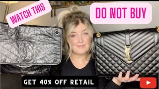 DO NOT BUY Without Watching This Video First  REVIEW  Saint Laurent Bag Comparison [upl. by Dolan]