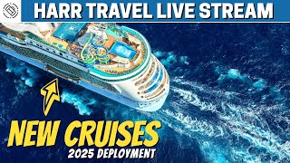 NEW CRUISE DEPLOYMENT  MEGA LIVESTREAM QampA  Royal NCL Celebrity amp MORE [upl. by Serica]