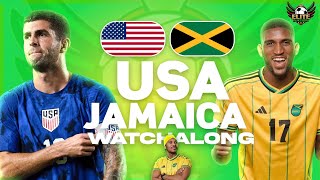 USA VS JAMAICA NATIONS LEAGUE SEMI FINAL WATCHALONG COMMENTARY [upl. by Blisse430]