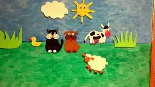 Wer macht quak quak Tiergeräusche  animal sounds in German  bruits des animaux en allemand [upl. by Corneille]