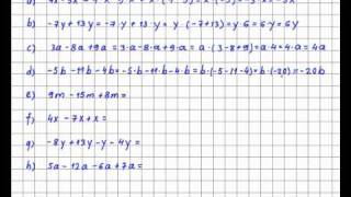 Instrukcije iz matematike  Izlučivanje zajedničkog faktora [upl. by Weir]