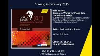 98042 Bartok Works for Piano Solo Vol 1 Andreas Bach [upl. by Yrahcaz]