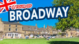 BROADWAY COTSWOLDS WALKING TOUR  The prettiest village in England [upl. by Zacks505]