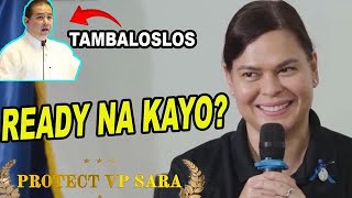 KAKAPASOK LANG  MNLF DESIDIDO NANG PROTEKTAHAN SI VP SARA DUTERTE [upl. by Werdnaed]