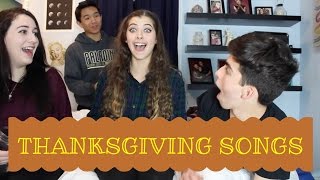 THANKSGIVING SONG CHALLENGE  Ft Tyler Iacona Chris Cabanatan and Casey Naranjo [upl. by Kraft]