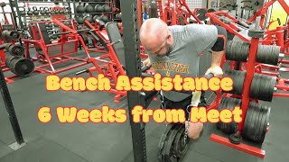 Bench Assistance 6 Weeks from Meet [upl. by Gruber]