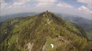 Paragleiten WestStartplatz am Muckenkogel [upl. by Notrab]