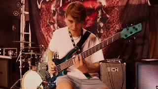 Unprocessed  I Wish I Wasnt  Official Bass Playthrough OneShot at Soundcheck [upl. by Calvin]