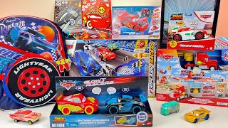 Disney Pixar Cars Unboxing Review  Crash Test Lighting McQueen  Riplash Double Loop Race Track [upl. by Kubiak]