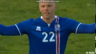 Eidur Gudjohnsen  last goal for national team [upl. by Adahsar926]