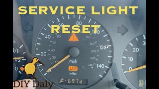 ML350  500 Service light reset [upl. by Bracci]