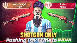 Pushing Top 1 in Shotgun M1014  Free Fire Solo Rank Pushing with Tips and Tricks  Ep10 [upl. by Ettelohcin515]