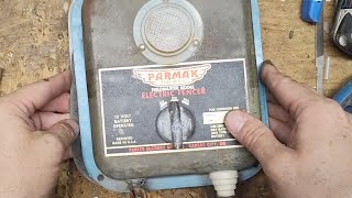 This Old Parmak Fence Charger Is Pretty Neat To See Operate [upl. by Asoral791]