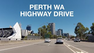 Perth Western Australia  Highway Drive [upl. by Elorak]