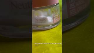 Neutrogena bright boost gel cream review  You can get here True reviews  After using review [upl. by Holcomb440]