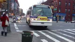 MTA NYCT Bus 1998 NovaRTS B44 LcL amp LTD Buses 4968 amp 4987 at Empire BlvdNostrand Ave [upl. by Jania]