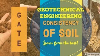 Consistency of soil Shrinkage Limit Liquid Limit amp Plastic Limit [upl. by Samul]