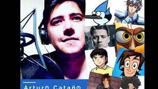 Arturo Cataño la voz de Mordecai en Expo Animex 12 [upl. by Atikahs]