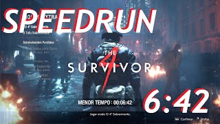 PC 60fpsFormer WR Resident Evil 2 Remake 4th Survivor Hunk Speedrun 642 [upl. by Aihsal104]