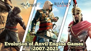 Evolution of Anvil Engine Games 20072021 [upl. by Yerhcaz912]