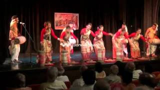 ranjit gogoi bihu dance in london [upl. by Aylward]