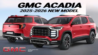 ALL NEW GMC ACADIA 20252026 REDESIGN  Digimods DESIGN [upl. by Randall]