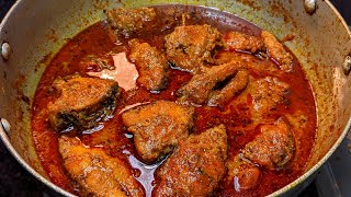 MASALA FISH CURRY RECIPE  Rohu Fish Curry desi Style  Easy Fish Curry Recipe  मछली का सालन [upl. by Inavihs406]