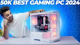 Rs 50000 Best Gaming PC Build In 2024  Hindi [upl. by Ahsyla]