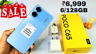 Shocking Savings Full Poco C65 Unboxing  Heavy Discount 6128GB [upl. by Nagiem927]