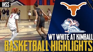 WT White at Kimball  2023 Week 23 Basketball Highlights [upl. by Urbanna]