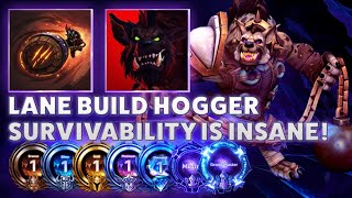 Hogger Hoardapult  LANE BUILD HOGGER SURVIVABILITY IS INSANE  Bronze 2 Grandmaster S3 2022 [upl. by Adon]