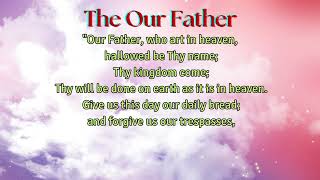 OUR FATHER PRAYER  The Perfect Prayer Jesus Taught Us  Lets Pray with Tiny Tutors [upl. by Eiger]