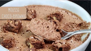 Une mousse chocobrownie de folie 🤩 [upl. by Tsan]