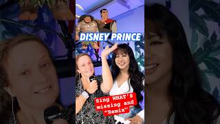 👸Disney Prince Sing and Remix Duet with JerricaAlyssa shorts shortvideos tiktok shorts [upl. by Sihon93]