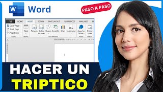 Como Hacer Un Triptico En Word 2024 [upl. by Nitnerb]