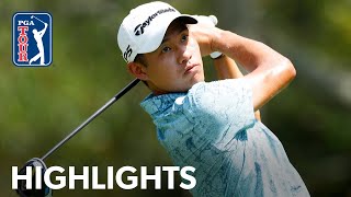 Collin Morikawa shoots 6under 64  Round 2  TOUR Championship  2023 [upl. by Cyrille670]