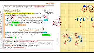 Proprietà Invariantiva della Divisione [upl. by Maxine]