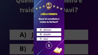 Desafio Rápido da Bíblia Você É um dos 10 quizbiblico perguntasbiblicas quizdabiblia [upl. by Stucker]