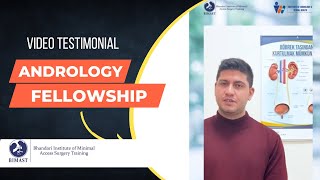 Video testimonial of Andrology fellowship Program From Turkey bimast [upl. by Cornela]