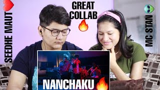 Seedhe Maut  Nanchaku ft MC STΔN  Reaction [upl. by Atinuaj913]