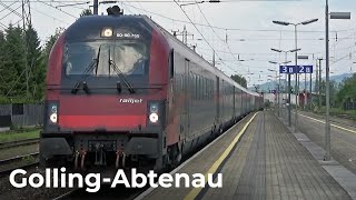 Osterreichisch Züge Vlog 82  Golling Abtenau Bahnhof 21052023 [upl. by Eustazio481]