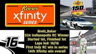 Reeses Xfinity Series S24 Pennzoil 150 at Indianapolis Motor Speedway [upl. by Ley94]