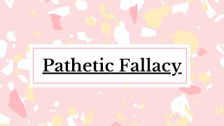 Pathetic Fallacy  Literary Device [upl. by Barvick160]