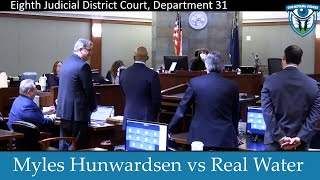 Myles Hunwardsen vs Real Water Part 3 February 2 2024 [upl. by Seravat]